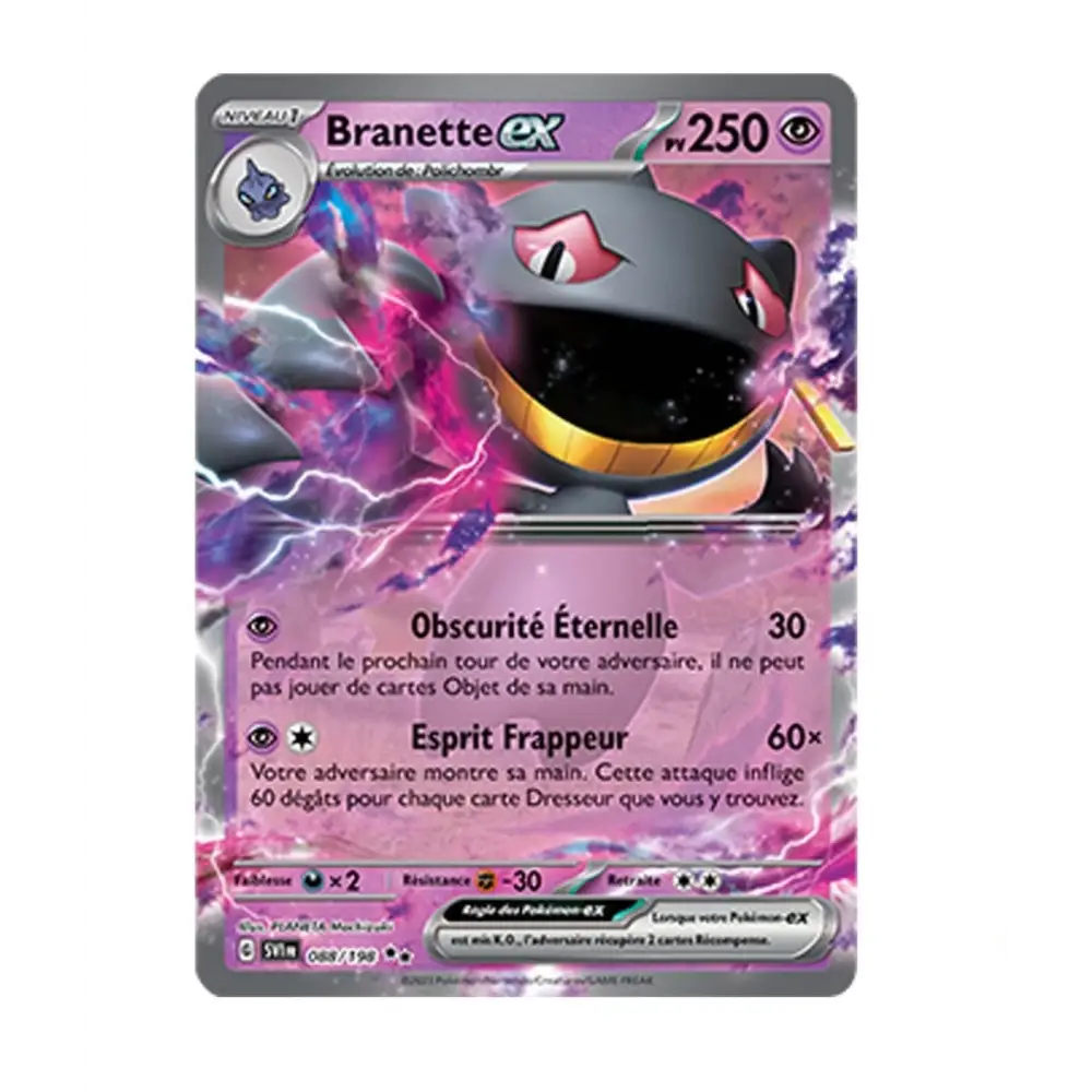 Ultra - Pokemon - Écarlate et Violet - Branette ex 88/198 - Poke-Geek