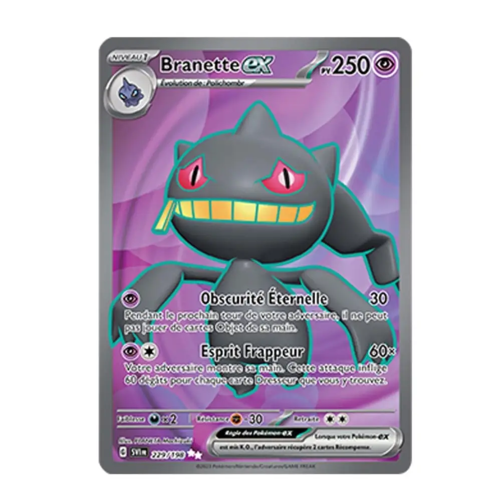 Ultra - Pokemon - Écarlate et Violet de Base - Branette ex 229/198 - Poke-Geek
