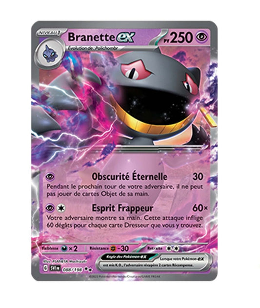Ultra - Pokemon - Écarlate et Violet - Branette ex 88/198