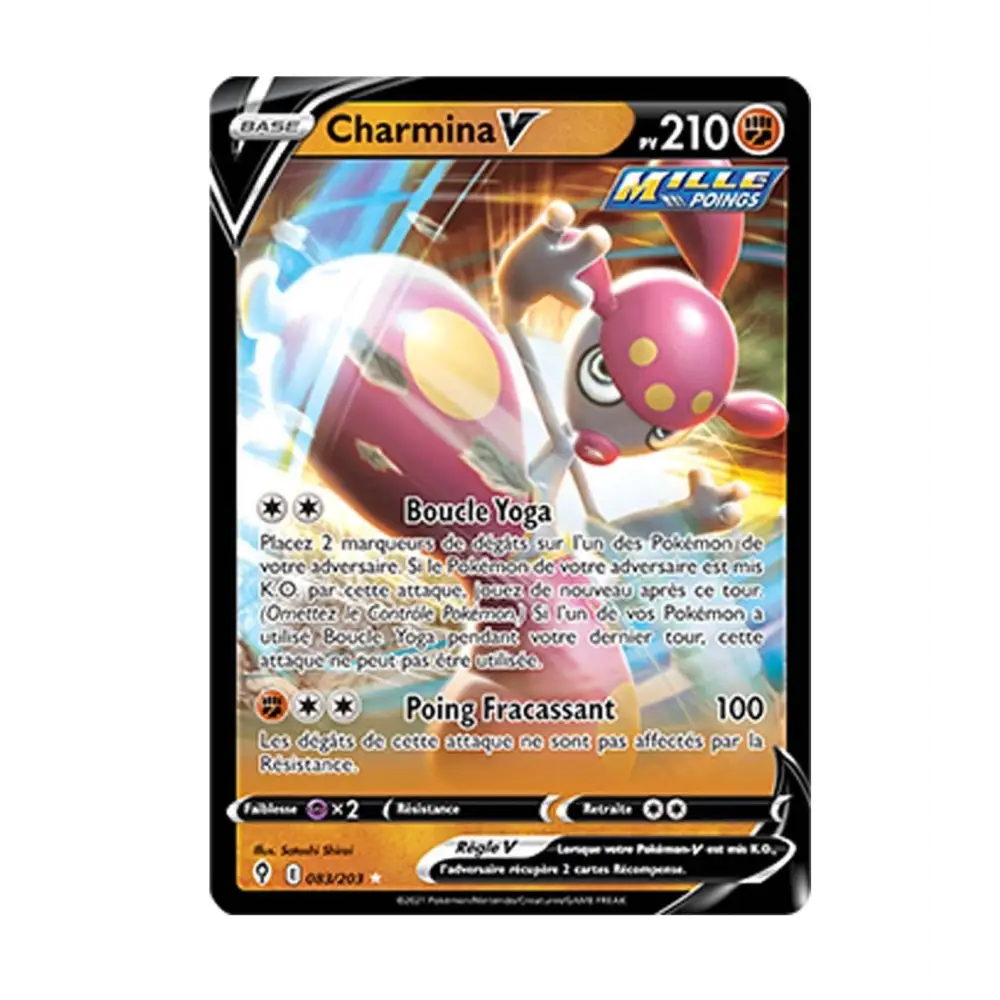Ultra - Pokemon - Evolution Céleste - Charmina V 83/203 - Poke-Geek
