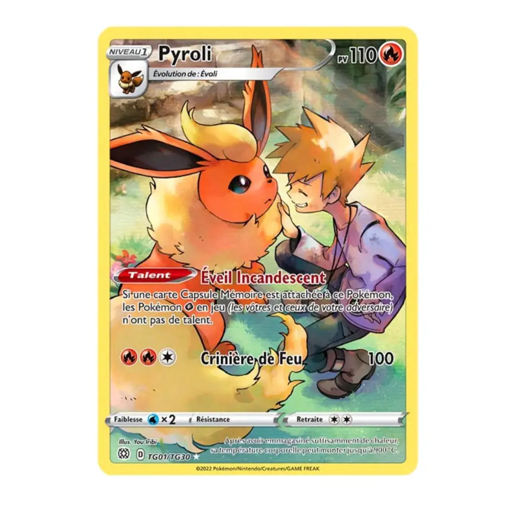 Ultra - Pokemon - Stars Etincelantes - Pyroli TG01/172 - Poke-Geek