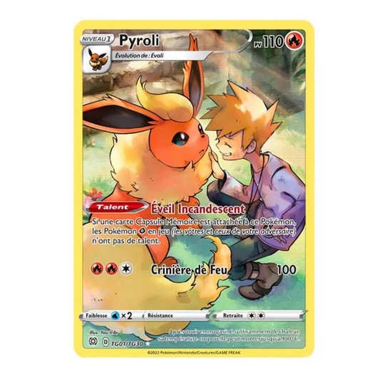 Ultra - Pokemon - Stars Etincelantes - Pyroli TG01/172