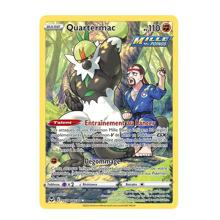 Ultra - Pokemon - Tempête Argentée - Quartermac TG08/TG30