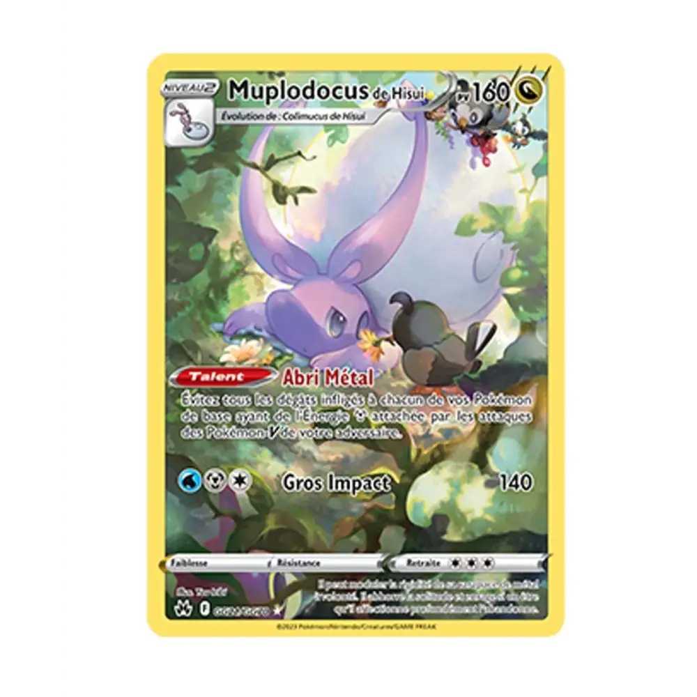 Ultra - Pokemon - Zénith Suprême - Muplodocus de Hisui GG21/GG70 - Poke-Geek