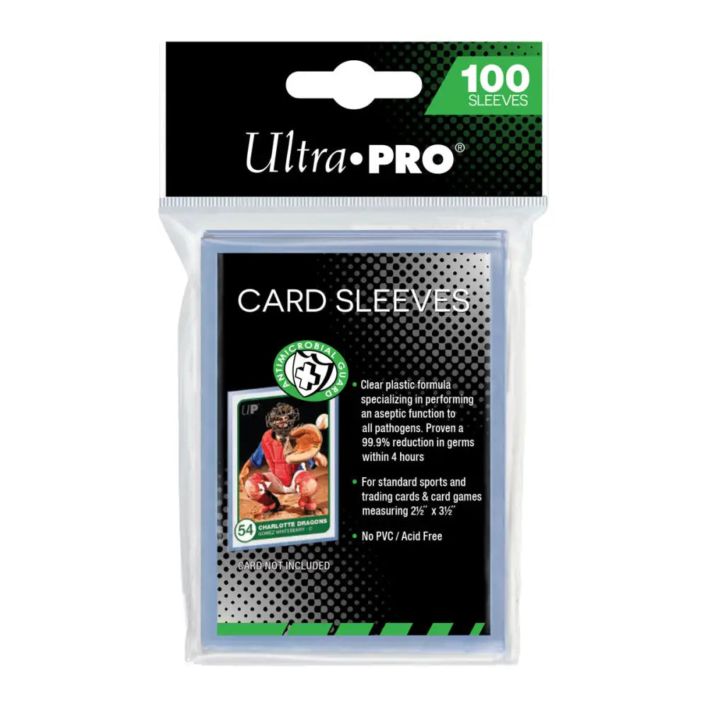 Ultra Pro - Antimicrobial Card Sleeves (100 Sleeves) - Poke-Geek