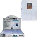 Ultra Pro – Lot de 100 Feuilles 9 Cases – Qualité Normale - Poke-Geek