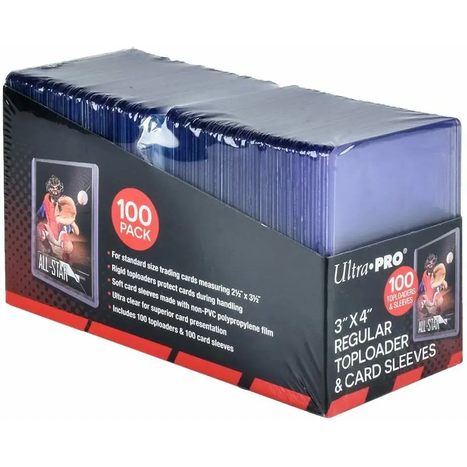 Ultra Pro – Pack Toploaders + Card Sleeves – 100 pièces - Poke-Geek