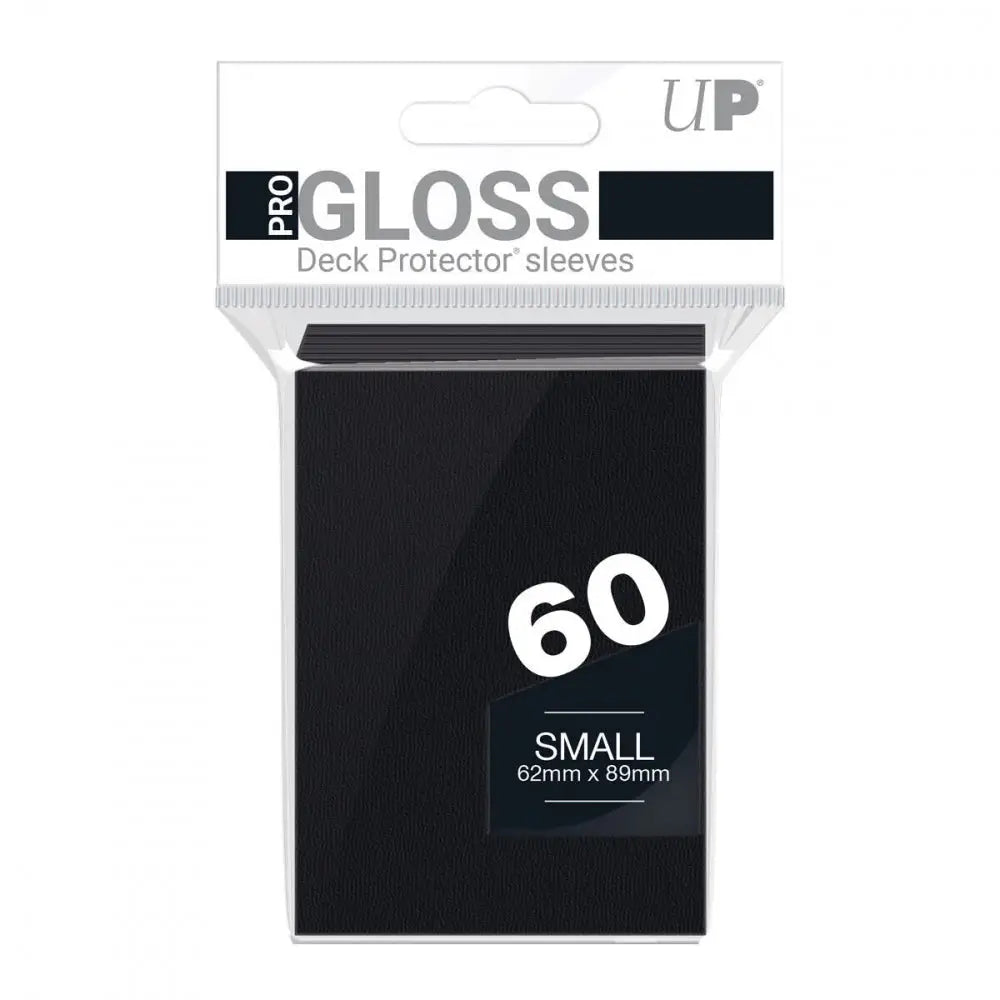 Ultra Pro - Protèges Cartes Format JAP - Sleeves Ultra-pro Mini Par 60 Noir - Poke-Geek