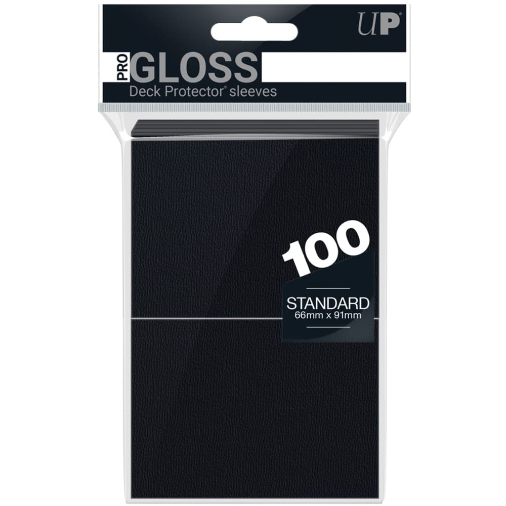 Ultra Pro - Sleeves - Standard x100 - Noir - Poke-Geek