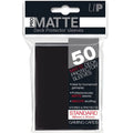 Ultra Pro – Sleeves Standard x50 PRO MATTE Non Glare – Noir - Poke-Geek