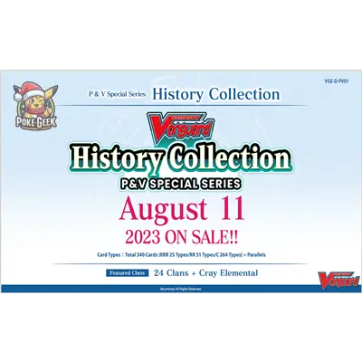 Vanguard will+Dress – D-PV01 History Collection – Anglais - Poke-Geek