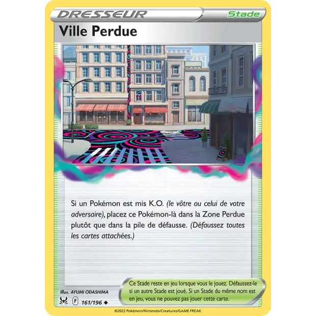 Ville Perdue - EB Origine Perdue - 161/196 - Poke-Geek
