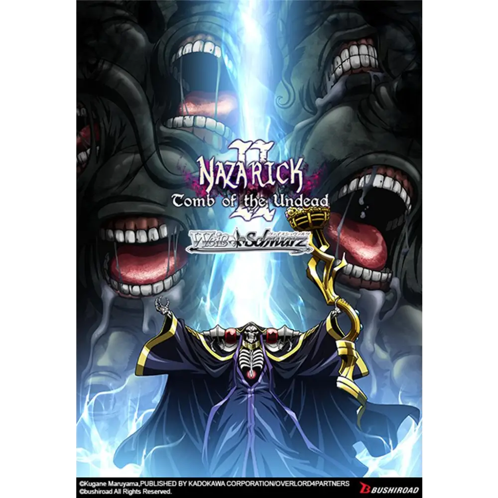 WEISS SCHWARZ - Display 16 Boosters Nazarick : Tomb of the Undead Vol.2 - Anglais - Poke-Geek