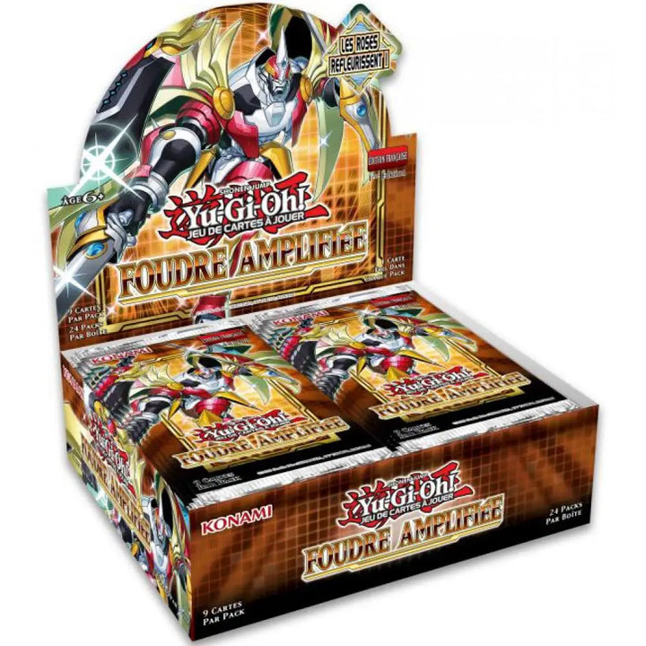 Yu-Gi-Oh! – Boîte de 24 Boosters – Foudre Amplifiée – Français