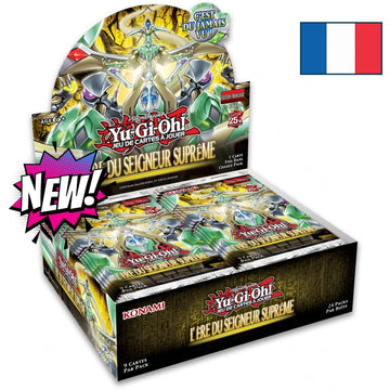 Yu-Gi-Oh! - Boite de Boosters Français - 24 Boosters - L'Ère du Seigneur Suprême - Poke-Geek