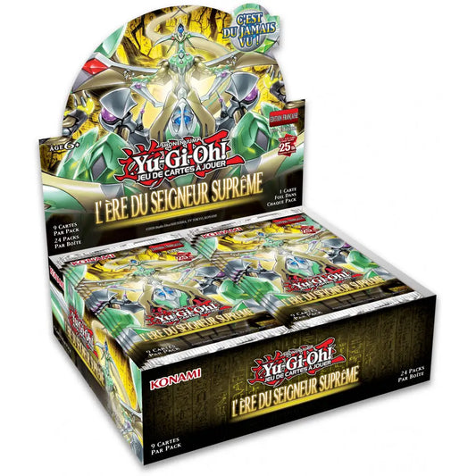 Yu-Gi-Oh! - Boite de Boosters Français - 24 Boosters - L'Ère du Seigneur Suprême
