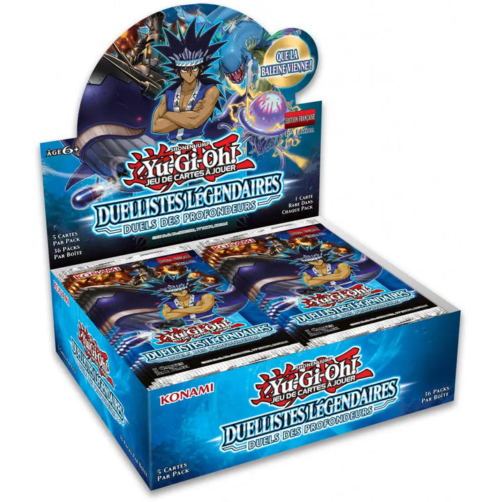 Yu-Gi-Oh! - Boite de Boosters Français - Boite De 36 Boosters - Les Duellistes Légendaires : Duel des profondeurs