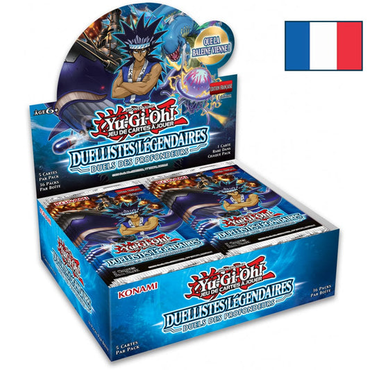 Yu-Gi-Oh! - Boite de Boosters Français - Boite De 36 Boosters - Les Duellistes Légendaires : Duel des profondeurs