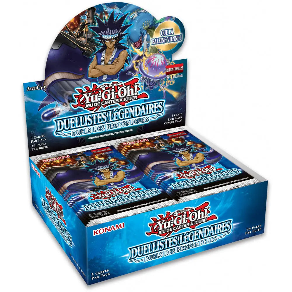 Yu-Gi-Oh! - Boite de Boosters Français - Boite De 36 Boosters - Les Duellistes Légendaires : Duel des profondeurs - Poke-Geek