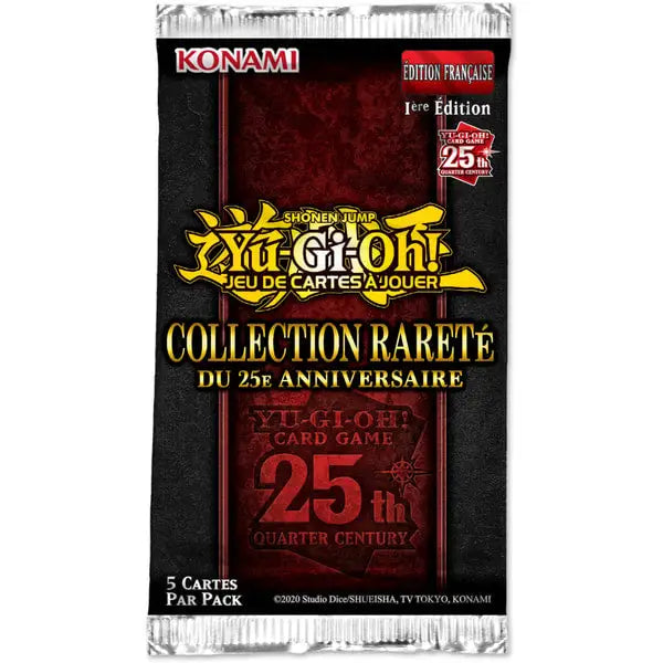 Yu-Gi-Oh! Booster 25th Anniversary Rarity Collection (Blister cartonné) FR - Poke-Geek
