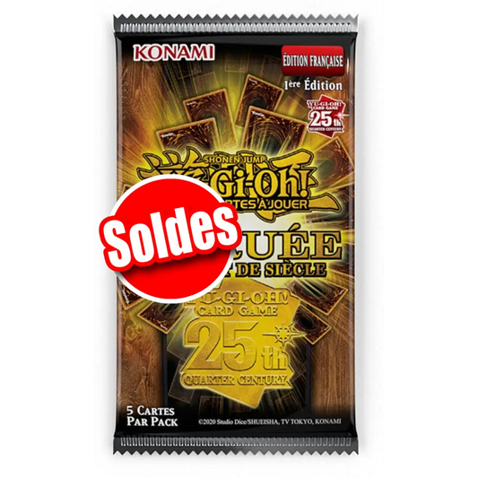 Yu-Gi-Oh! – Booster La Ruée du Quart de Siècle FR (Blister Cartonné)