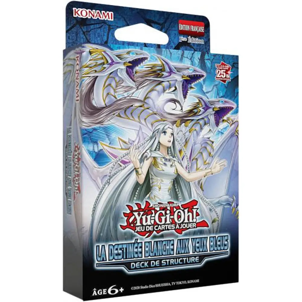 Yu-Gi-Oh! Deck de Structure : La Destinée Blanche aux Yeux Bleus FR - Poke-Geek