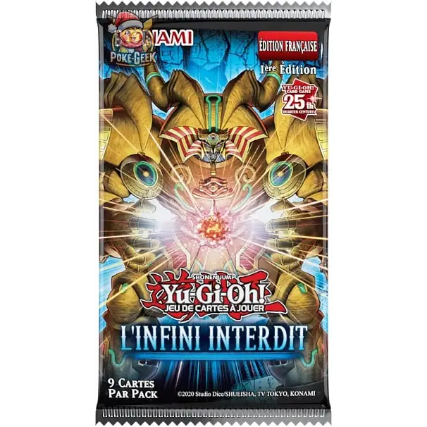 YU-GI-OH! DISPLAY DE PACK DE BOOSTER L'INFINI INTERDIT (24 BOOSTERS) - FR - Poke-Geek