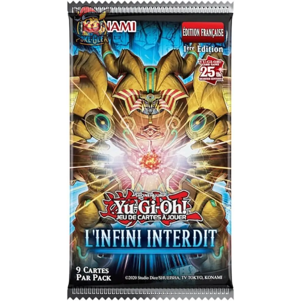 Yu-Gi-Oh! Display De Pack Booster L’infini Interdit (24 Boosters) - Fr Carte À Collectionner