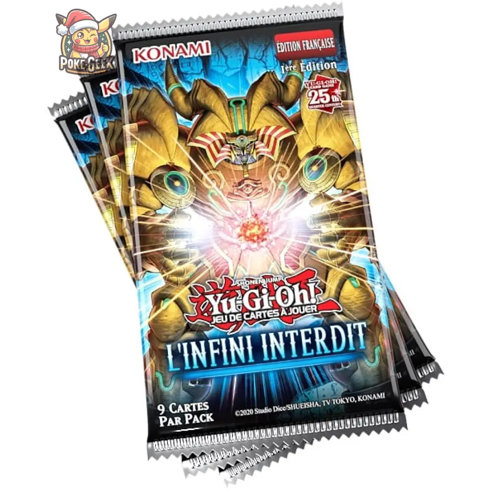 Yu-Gi-Oh! Display De Pack Booster L’infini Interdit (24 Boosters) - Fr Carte À Collectionner