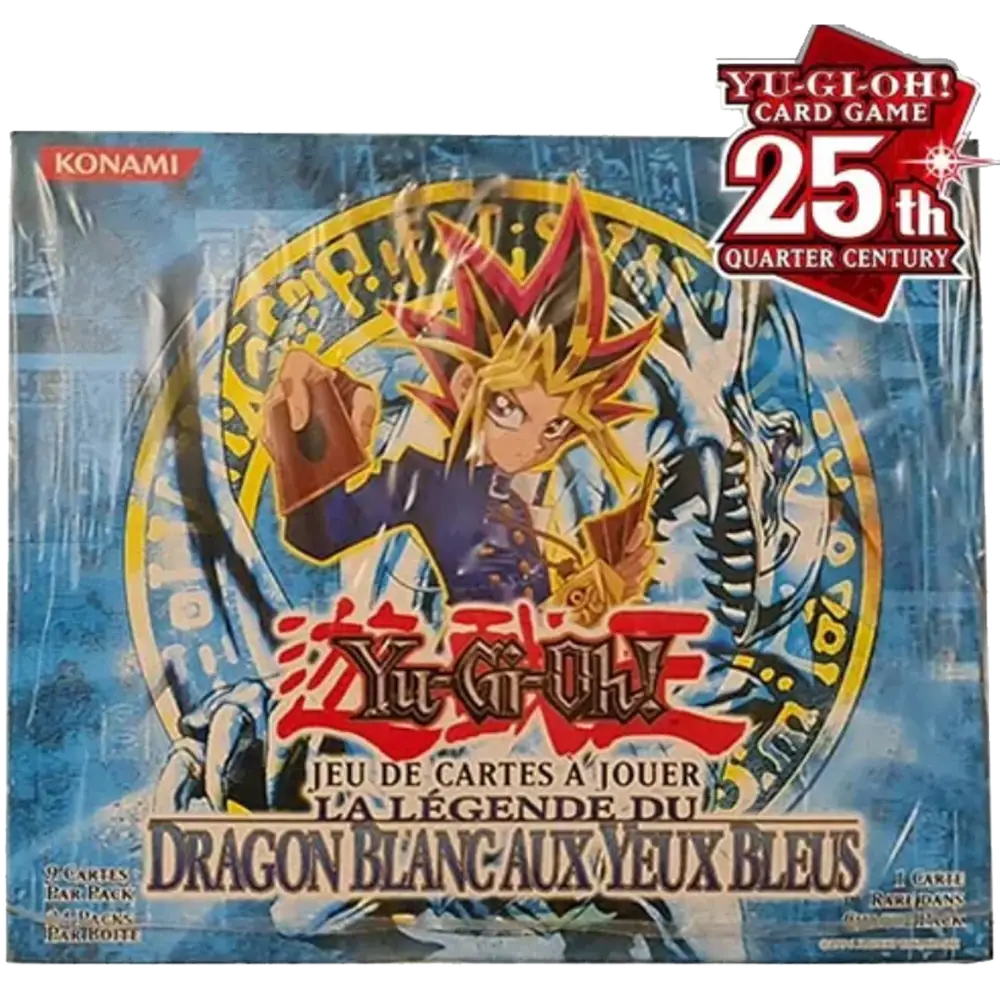 Yu-Gi-Oh!- Display  - La Légende du Dragon Blanc 25ème Anniversaire FR - Poke-Geek