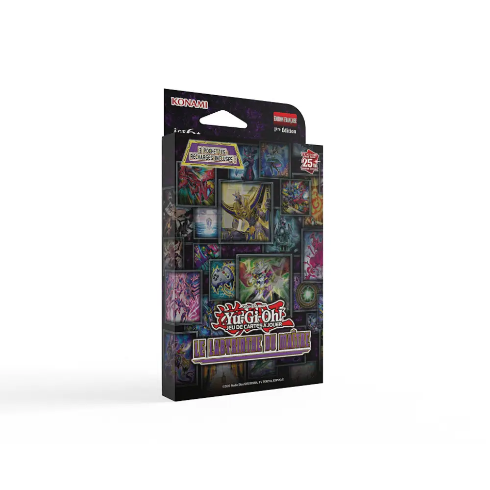 Yu-Gi-Oh! Jcc - Pack De 3 Boosters Le Labyrinthe Du Maître (Blister Cartonné) Fr