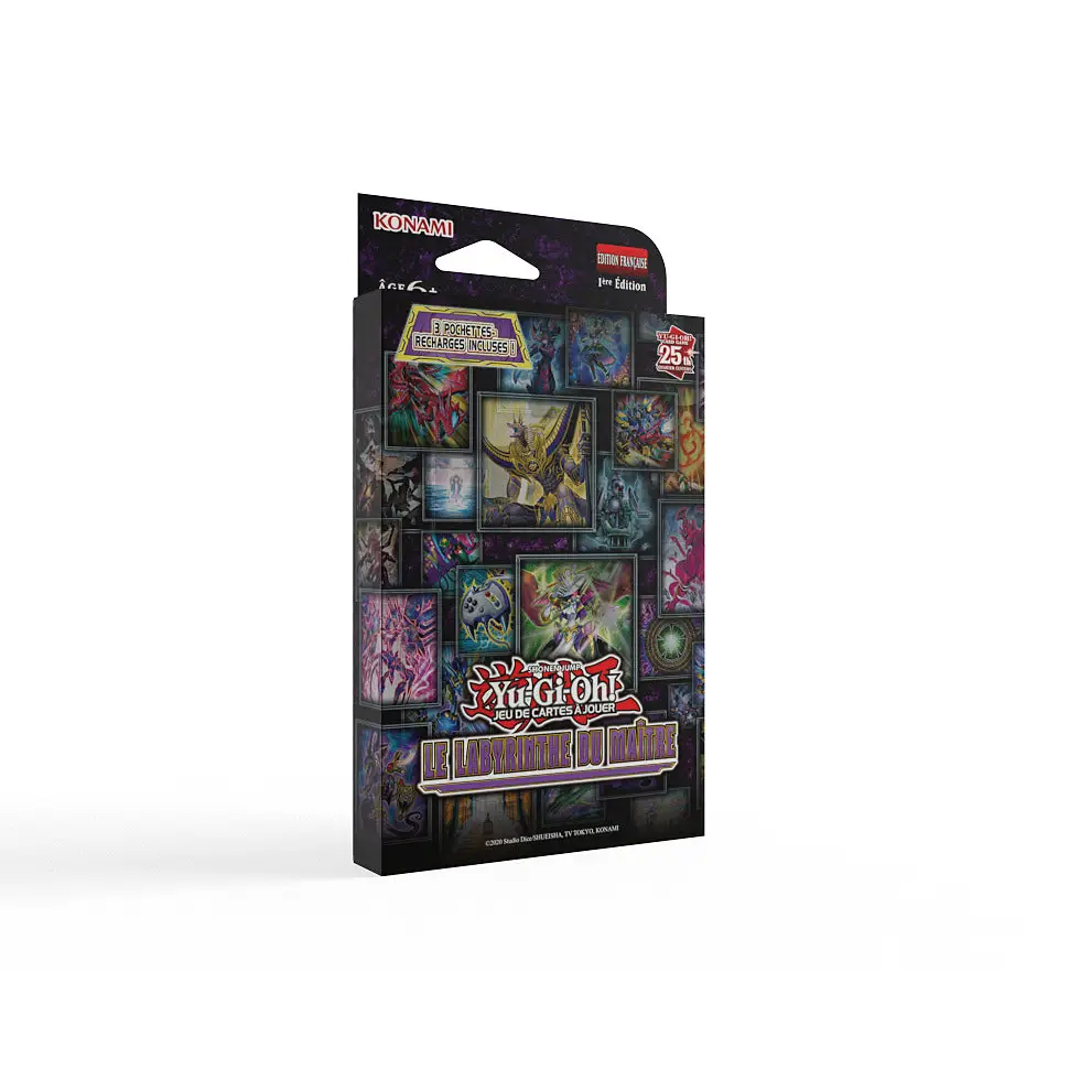 Yu-Gi-Oh! JCC - Pack de 3 Boosters Le Labyrinthe du Maître (Blister cartonné) - FR - Poke-Geek