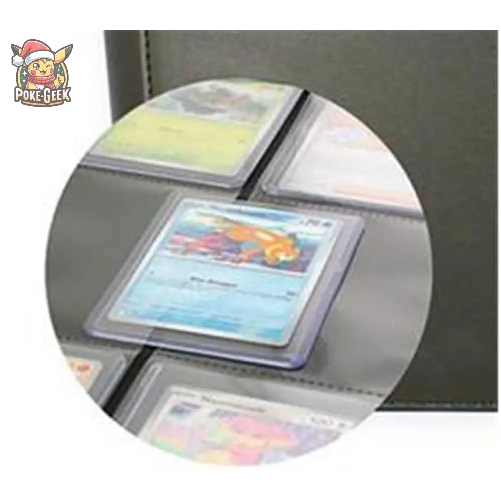 Zip Album Deluxe – Classeur 360 cartes pour Toploader (9 pochettes/page)