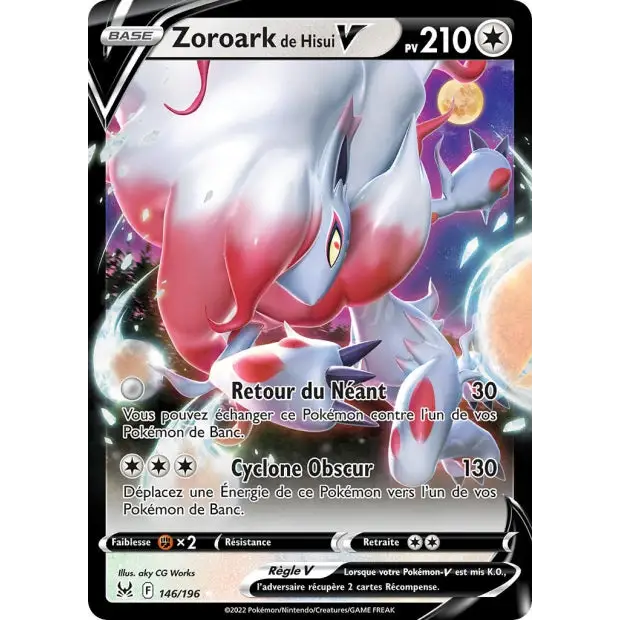 Hisuiaans Zoroark V - SWSH Verloren Oorsprong - 146/196