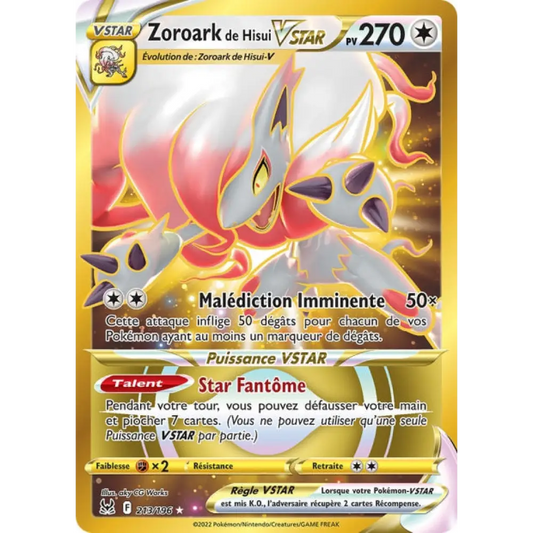 Zoroark by Hisui VSTAR - EB Lost Origin - 213/196